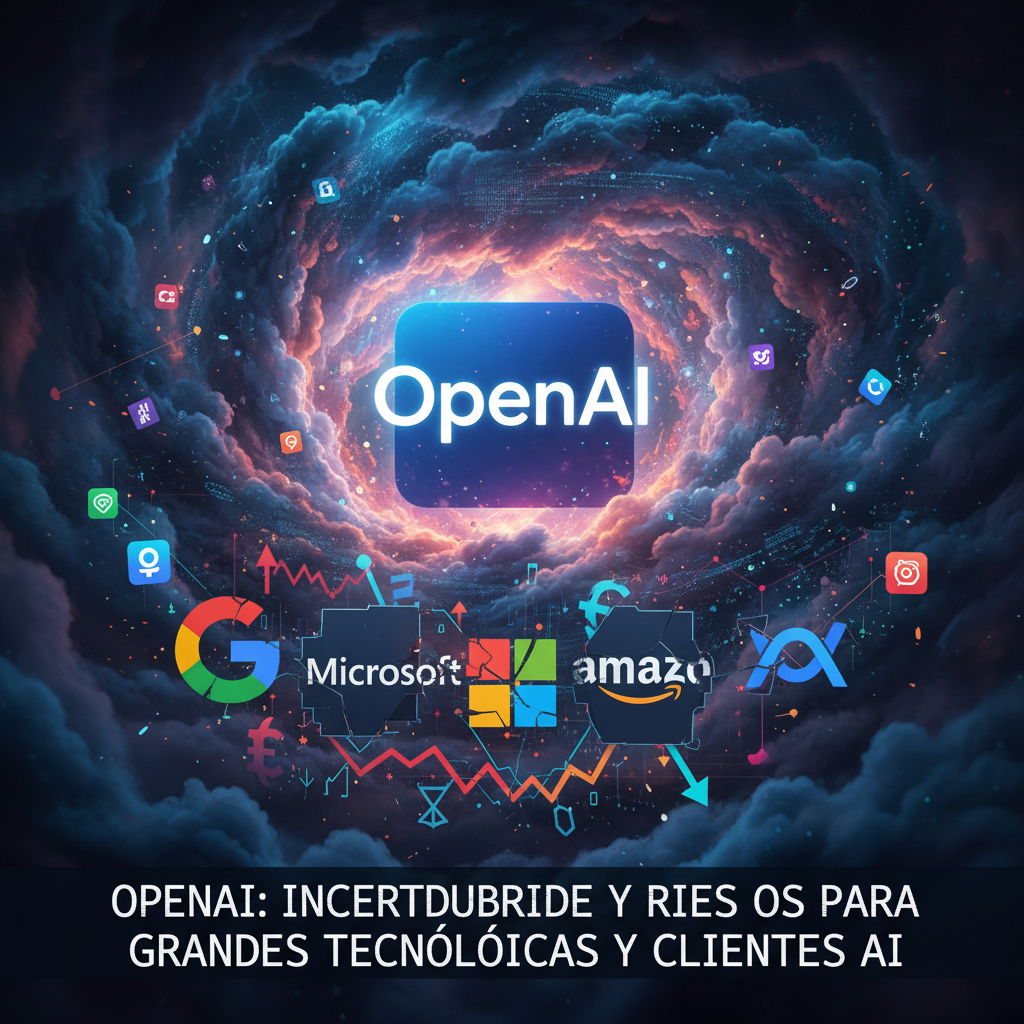 OpenAI generates uncertainty and risks for major tech companies and client AI developments.