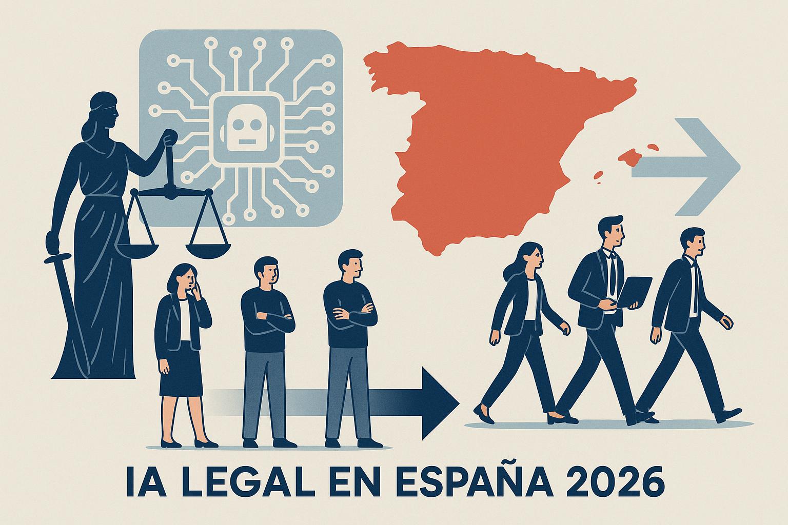El panorama de la IA legal en España 2026: grupos rezagados y avances clave