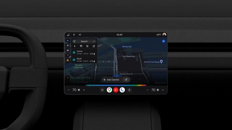 Google integrates Gemini AI into driving systems for smart cars.