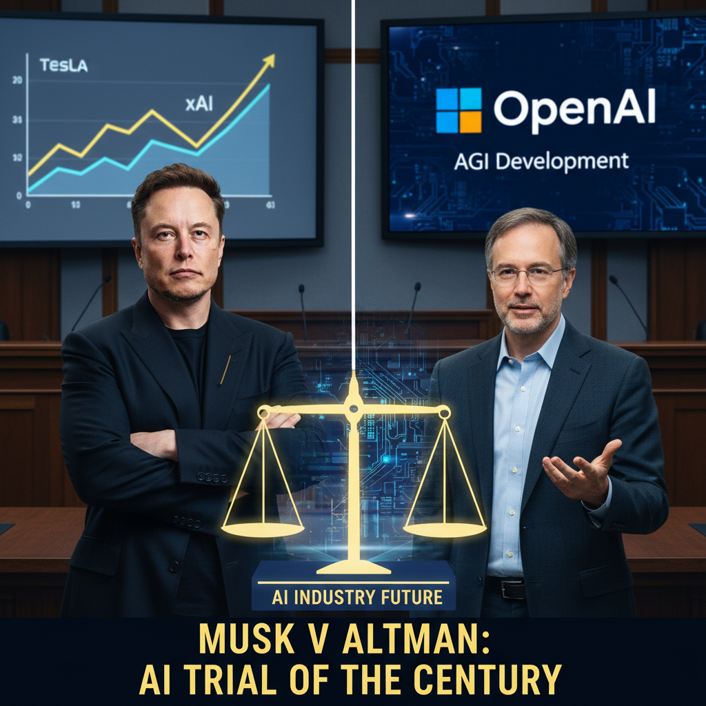 Musk and Altman face off in key trial that could transform the artificial intelligence industry.