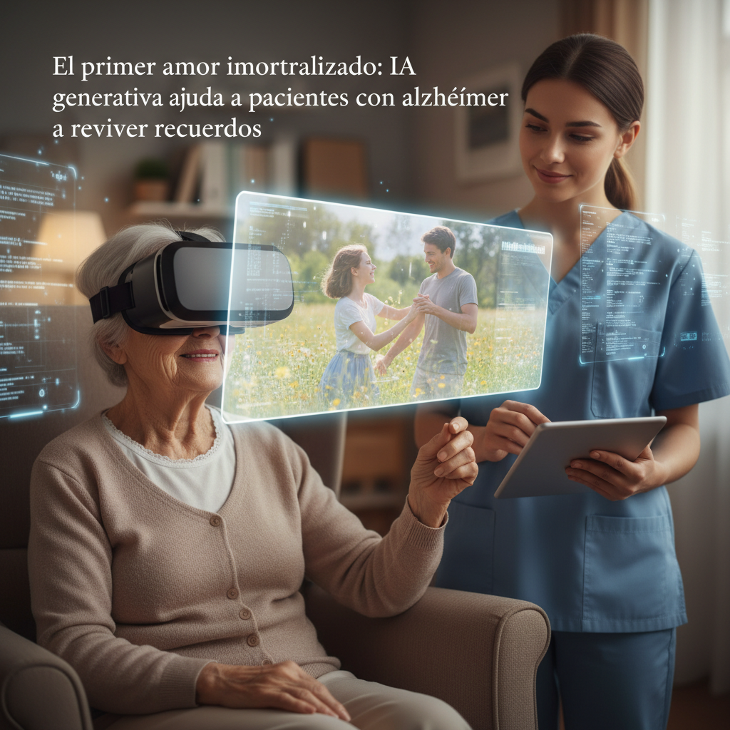 The first immortalized love: Generative AI helps Alzheimer's patients relive memories.