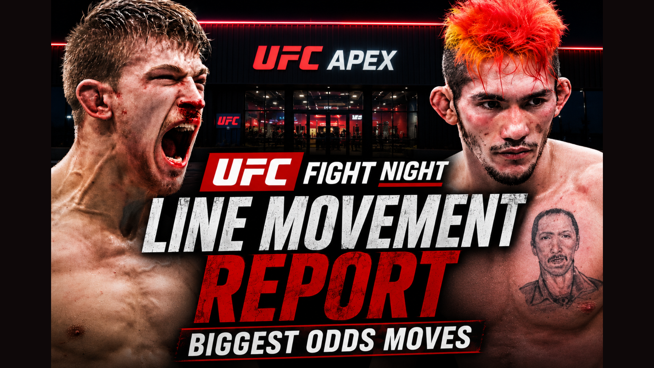 UFC Fight Night Line Movement Report | Allen vs. Costa