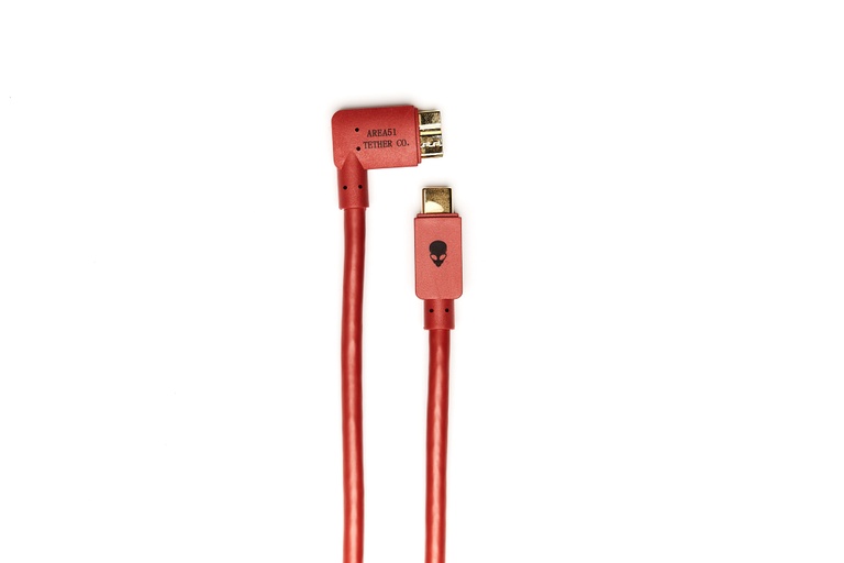 Roswell Micro-B Right Angle To USB-C 4M (13’)