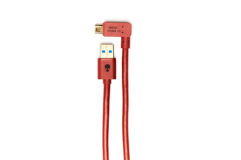 O'HARE USB-C RIGHT ANGLE TO USB-A 4.6M (15’) 