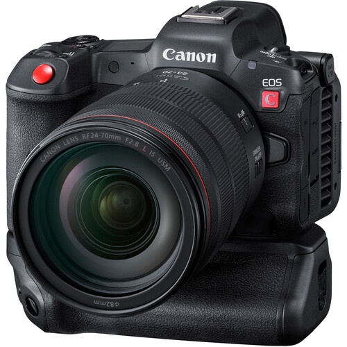 EOS R5 C Camera Body With Battery Grip  view 2