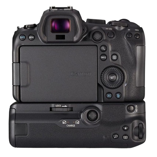 EOS R5 Camera Body With Battery Grip view 2