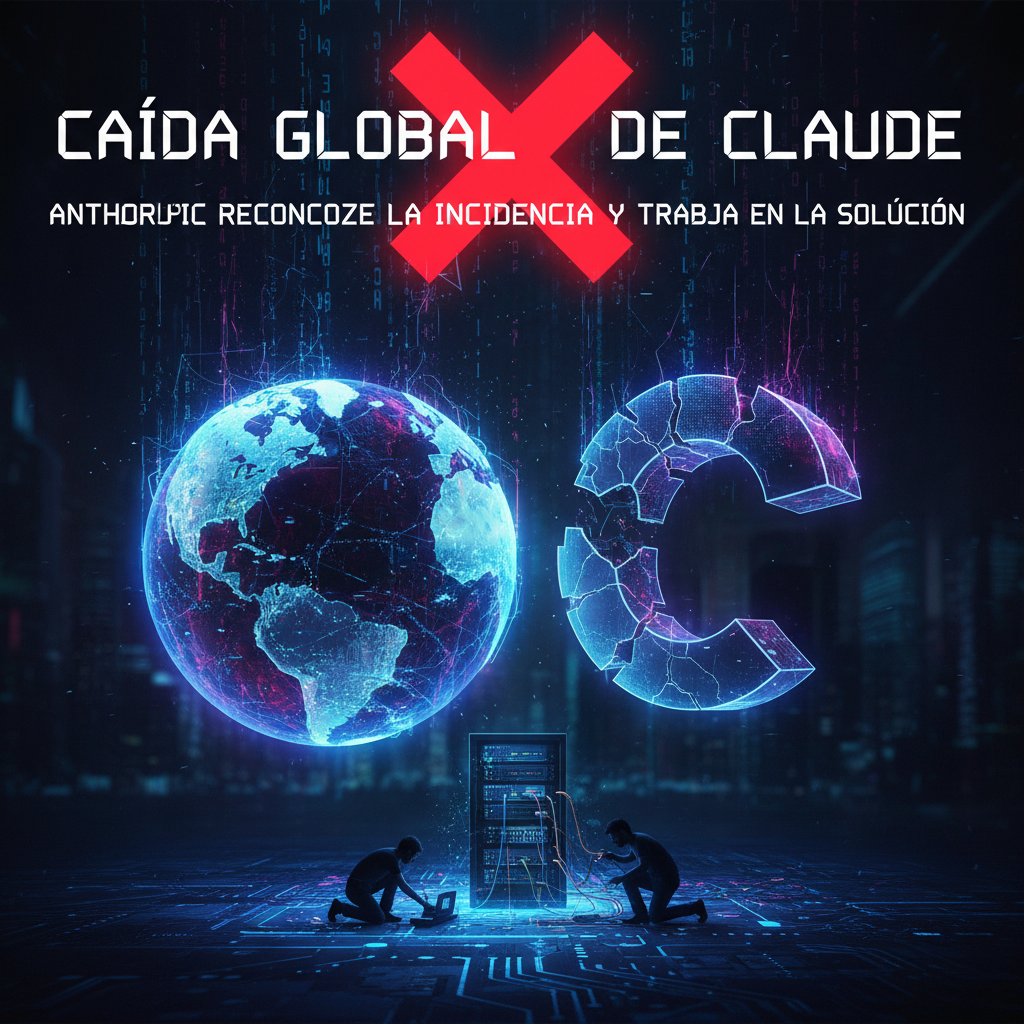 Caduta globale di Claude: Anthropic riconosce l'incidenza e lavora alla soluzione.