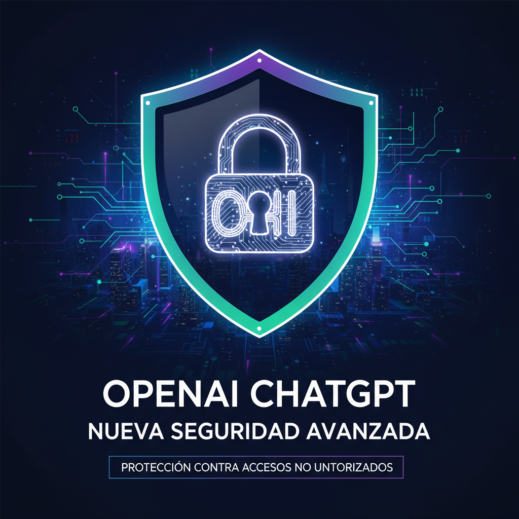 OpenAI presenta nueva configuración de seguridad avanzada para proteger cuentas de ChatGPT contra accesos no autorizados
