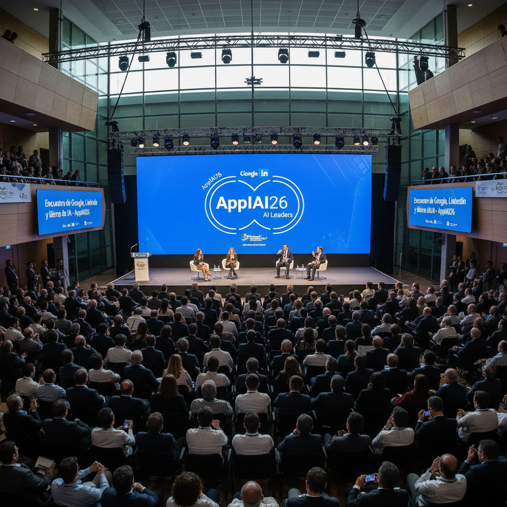 Google, LinkedIn, and AI Leaders Meeting at Kursaal for AppIAI26