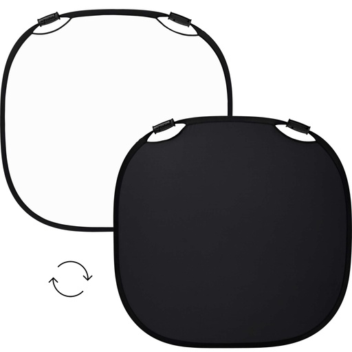COLLAPSIBLE REFLECTOR BLACK/WHITE 47