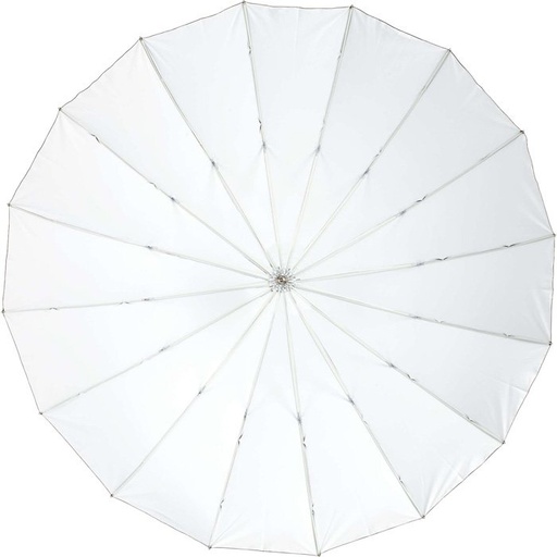 Medium Deep White Umbrella  41″ view 4