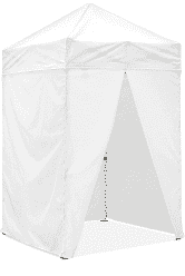 Tent 5'X5' White Changing Tent With Sidewalls