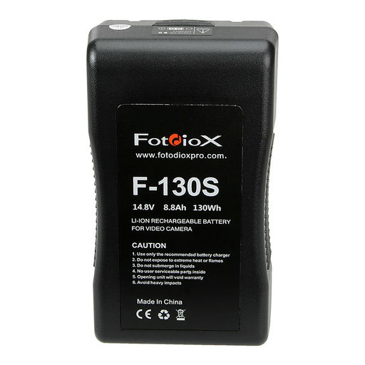 F-130S 14.8V 130WH V-Mount Battery
